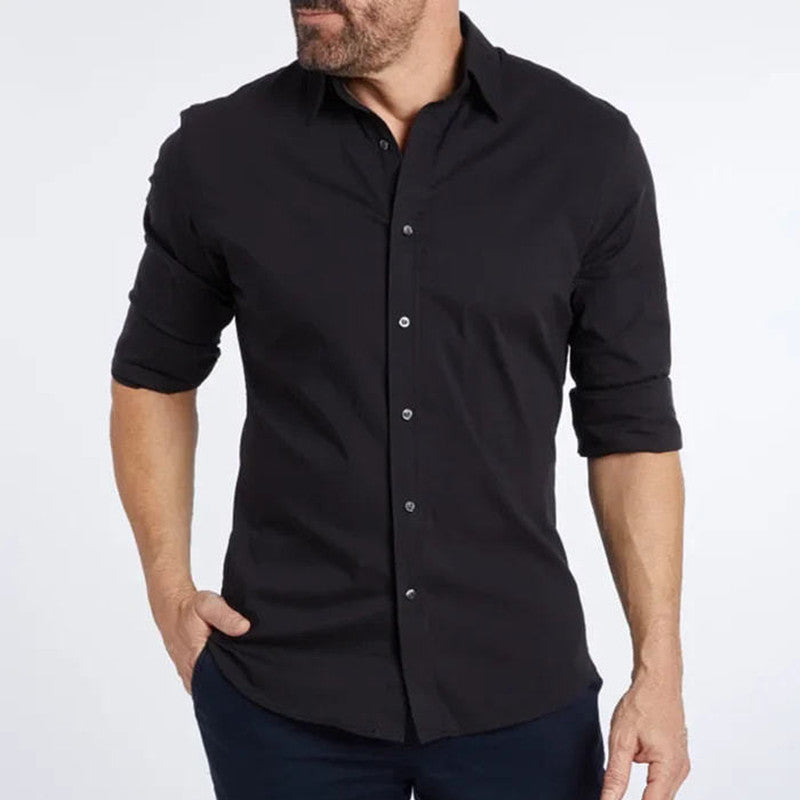 DEBARLAX  | Chemise Slim avec fermeture à glissière spéciale