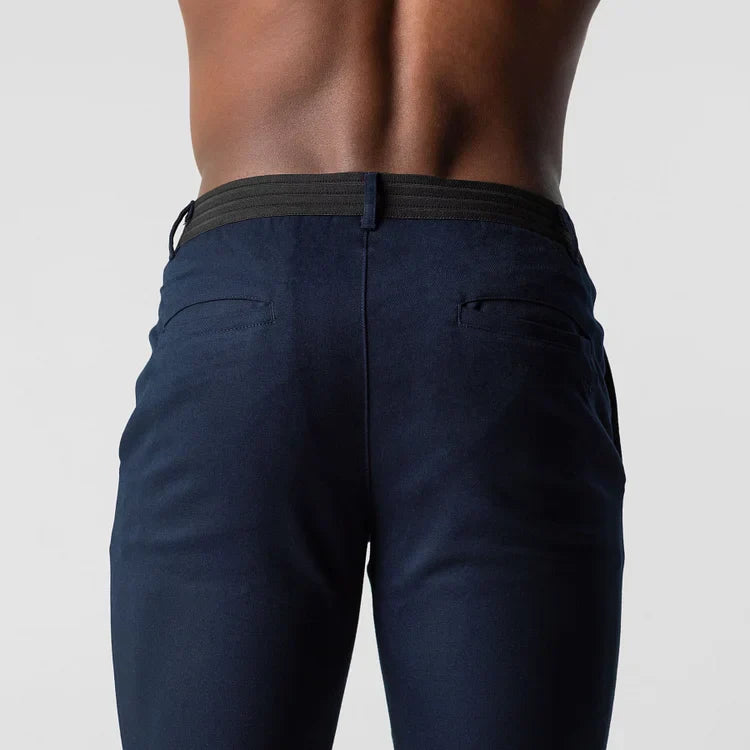 DEBARLAX  |Pantalon Premium Slim à effet allongé (livraison gratuite)
