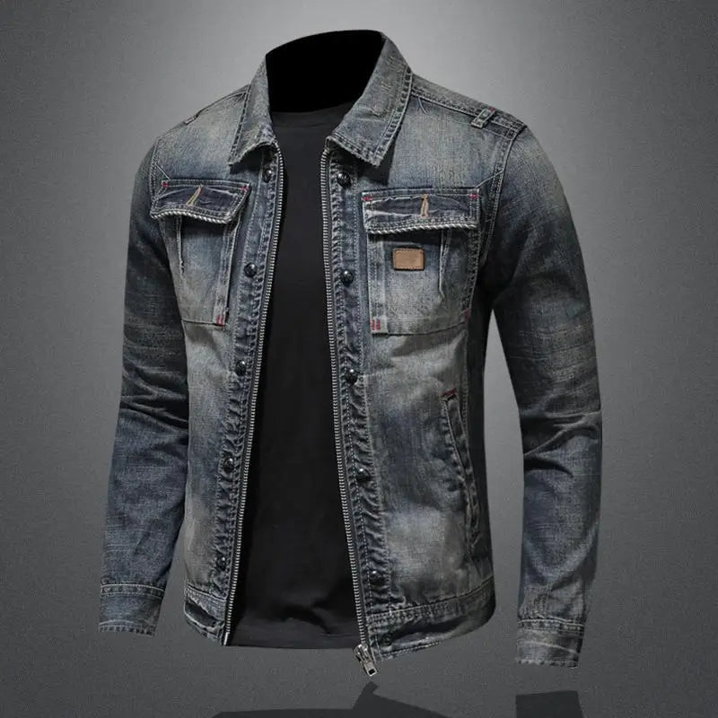 DEBARLAX  || Veste en jean pour hommes Pyery