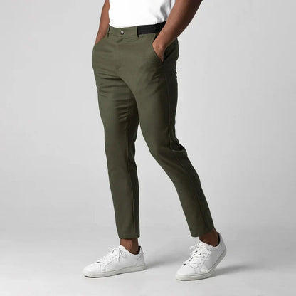 DEBARLAX  |Pantalon Premium Slim à effet allongé (livraison gratuite)
