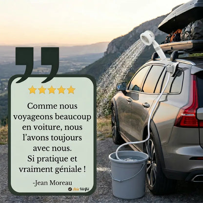 Pompe à Eau Portable : Kit avec Tuyau & Embouts