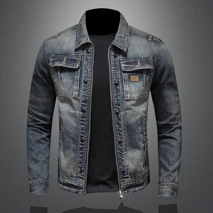 DEBARLAX  || Veste en jean pour hommes Pyery