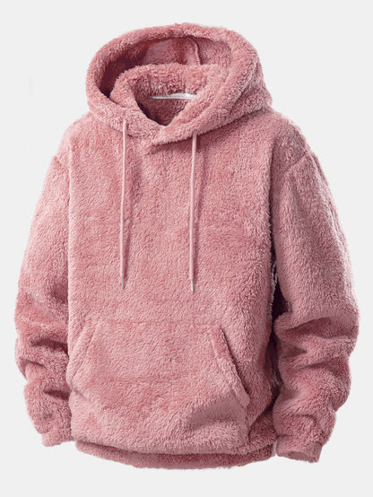 Basic Teddy Hoodie & Teddy Jogger Pants