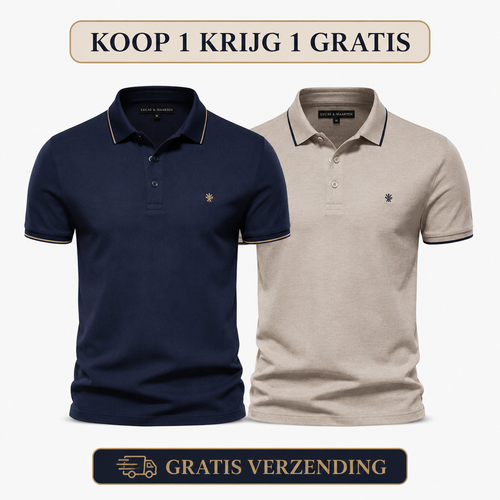 DEBARLAX  |Polo de luxe pour hommes  Koop er 1, krijg er 2 gratis
