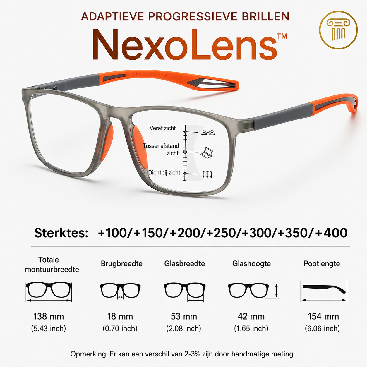 Nexolens slimme lenzen met Conforto Visual