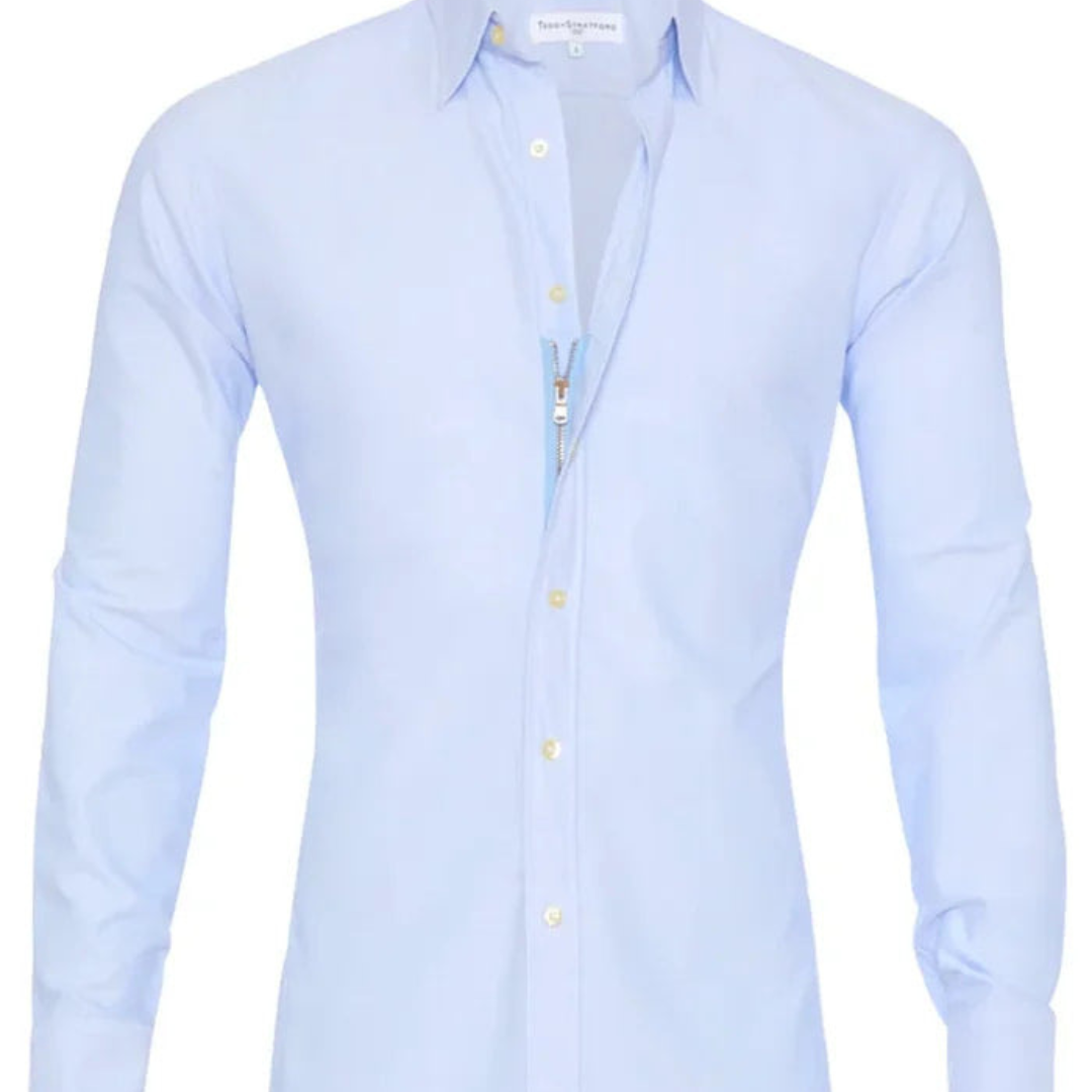 DEBARLAX  | Chemise Slim avec fermeture à glissière spéciale