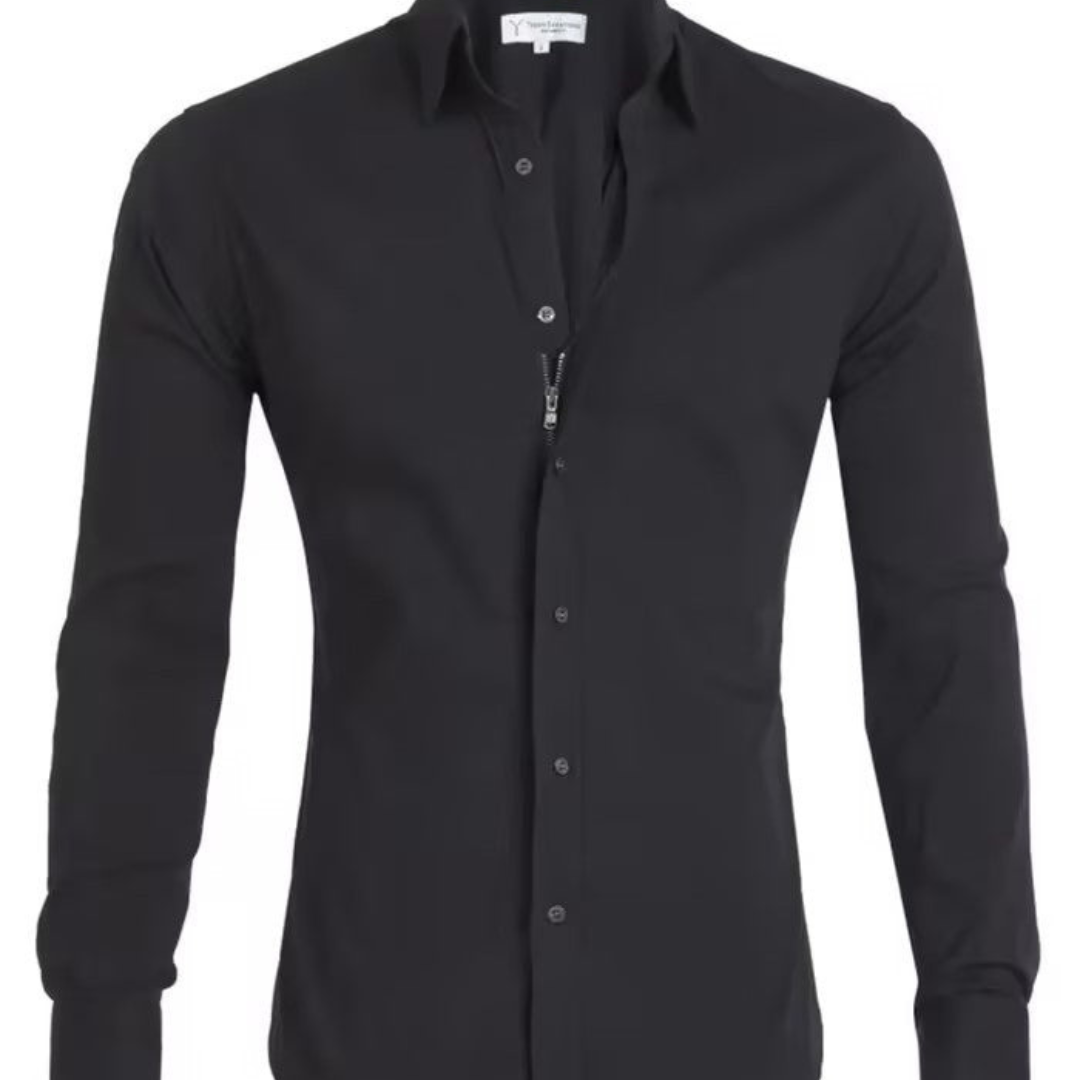 DEBARLAX  | Chemise Slim avec fermeture à glissière spéciale