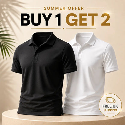 Arzadea Men’s Summer Polo — All-Day Style