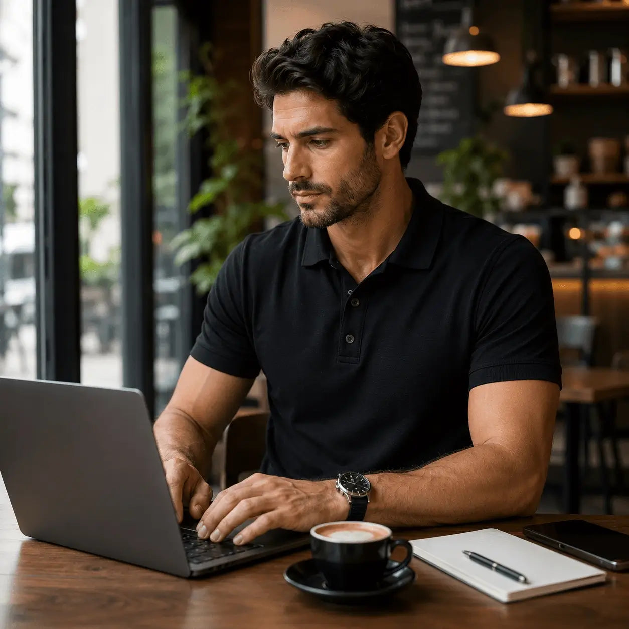 Arzadea Men’s Summer Polo — All-Day Style