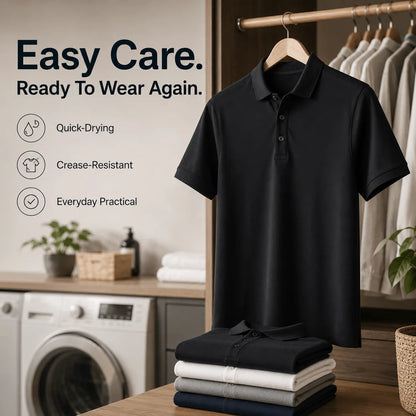 Arzadea Men’s Summer Polo — All-Day Style
