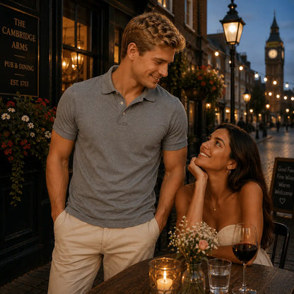 Arzadea Men’s Summer Polo — All-Day Style