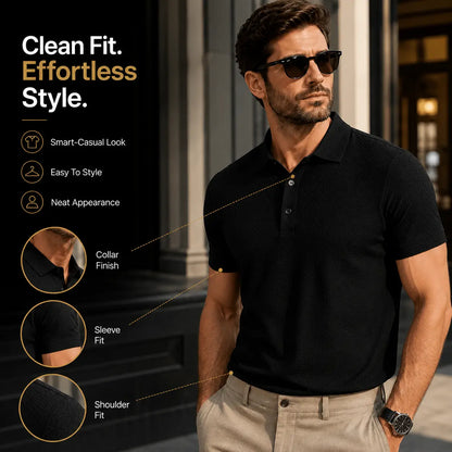 Arzadea Men’s Summer Polo — All-Day Style