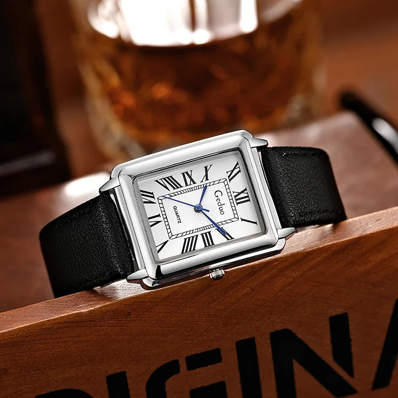 DEBARLAX | Nouvelle montre de luxe pour homme de forme rectangulaire