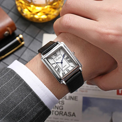 DEBARLAX | Nouvelle montre de luxe pour homme de forme rectangulaire