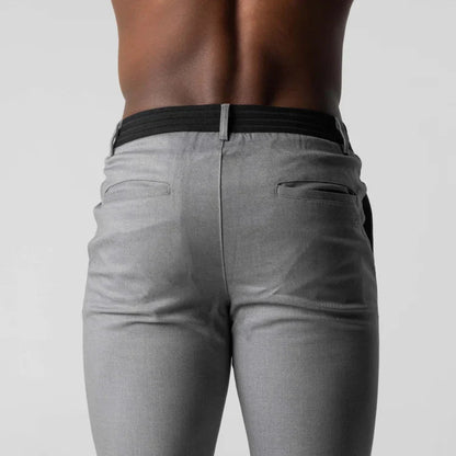 DEBARLAX  |Pantalon Premium Slim à effet allongé (livraison gratuite)