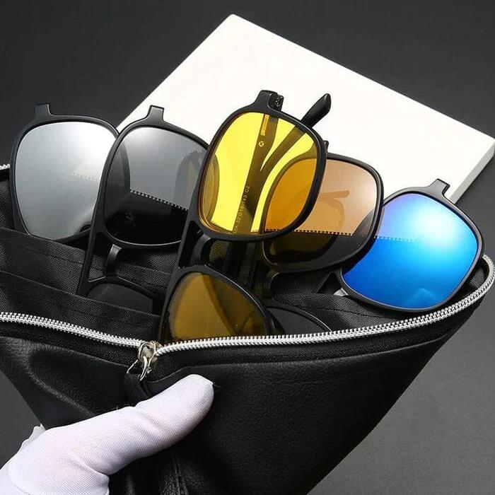 DEBARLAX | Lunettes 6 en 1 modernes et décontractées
