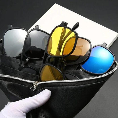 DEBARLAX | Lunettes 6 en 1 modernes et décontractées