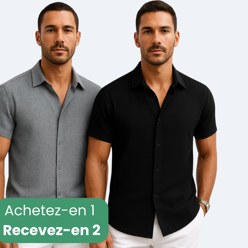 DEBARLAX  |Antony Linen Shirt  (Achetez-en 1, obtenez-en 2)